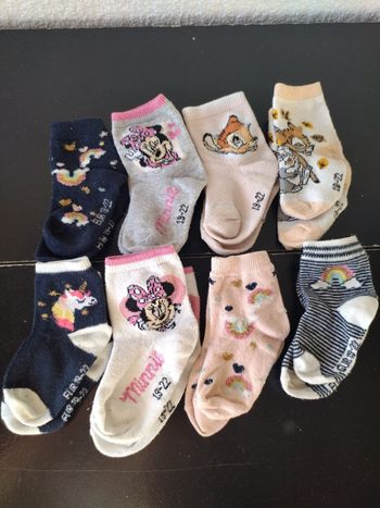 8 paires de chaussettes