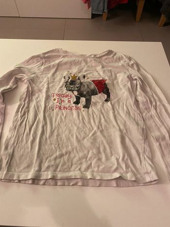 T-shirt Kiabi 10A ML Chien