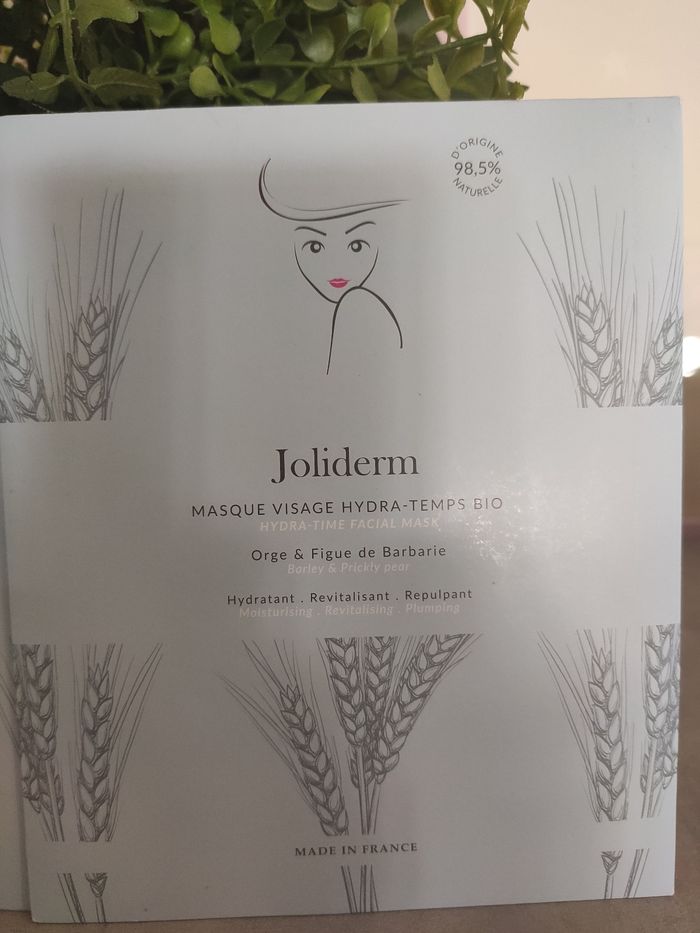 Joliderm Masque visage tissu - photo numéro 2
