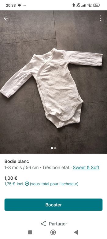 Bodie blanc 