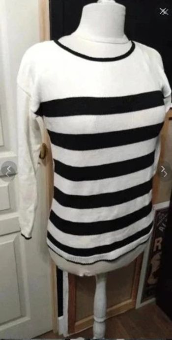 Pull marinière Naf Naf t 38