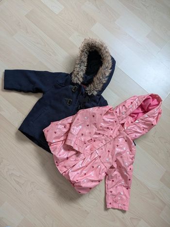 Lot manteaux enfant 18 mois
