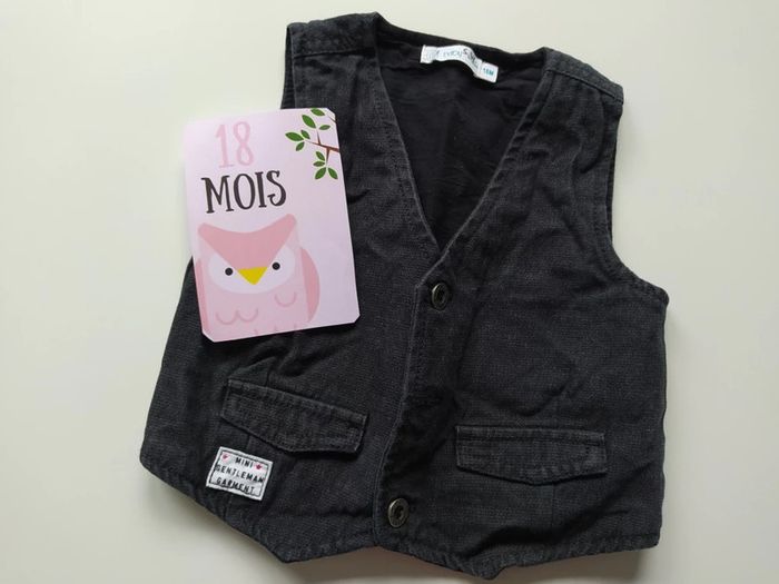 Ensemble chemise et veston taille 18 mois - photo numéro 3