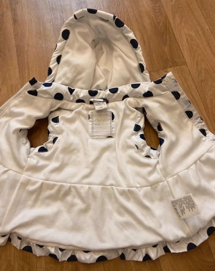 Doudoune sans manches fille 9/12M - photo numéro 4