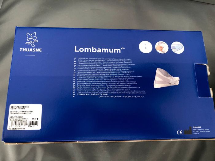 Ceinture de grossesse Lombamum - photo numéro 2