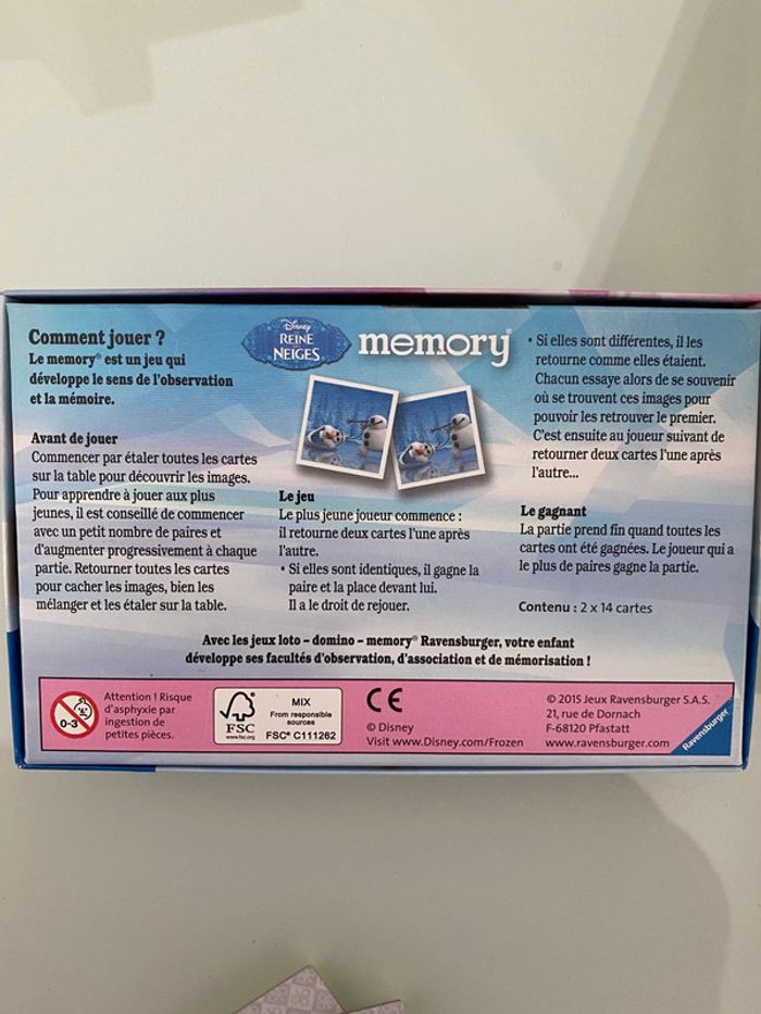 Memory reine des neige - photo numéro 2