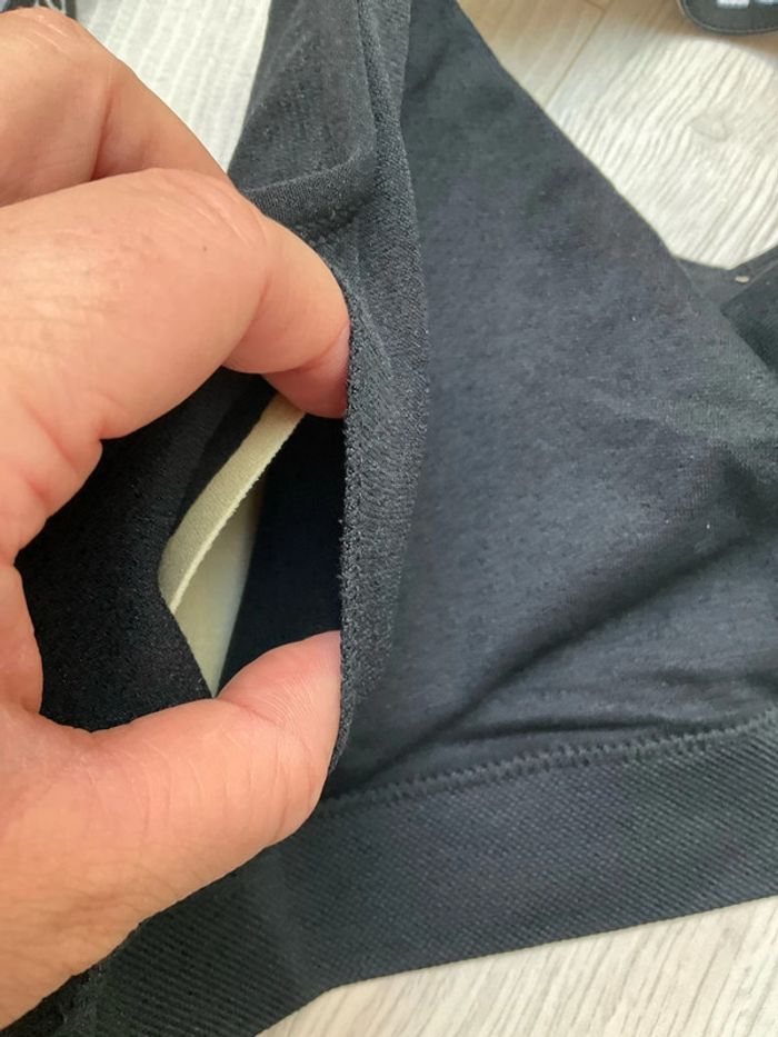 Brassière noire XXL sport maintien intermédiaire - photo numéro 13