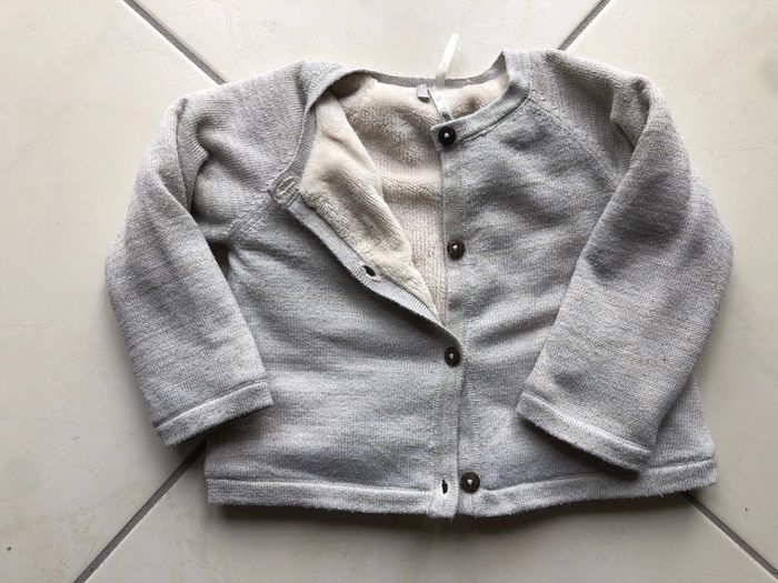Gilet chaud 12 mois