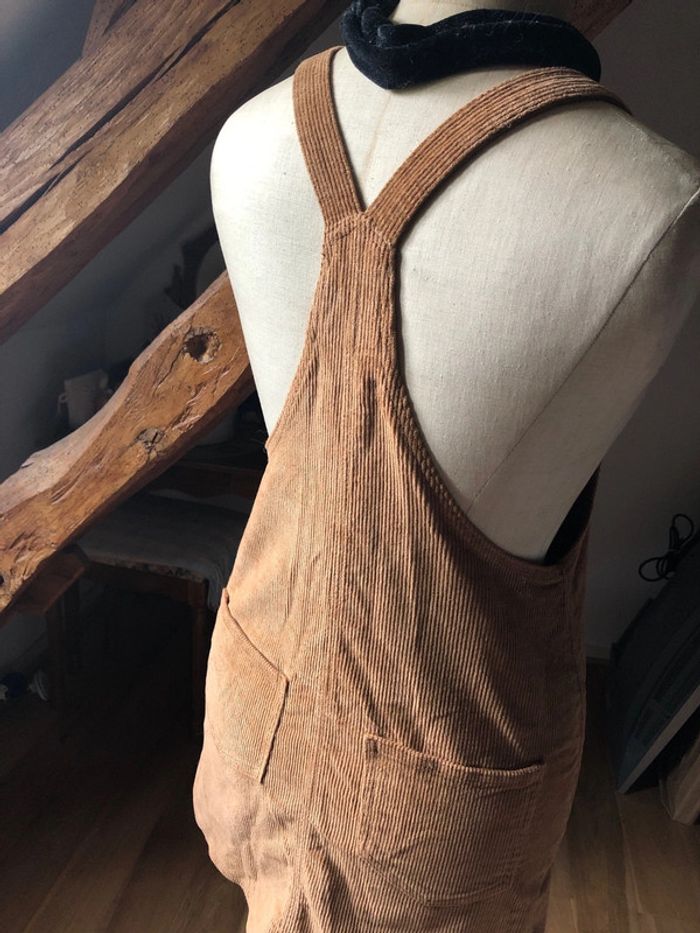 Robe côtelée caramel taille xs - photo numéro 4