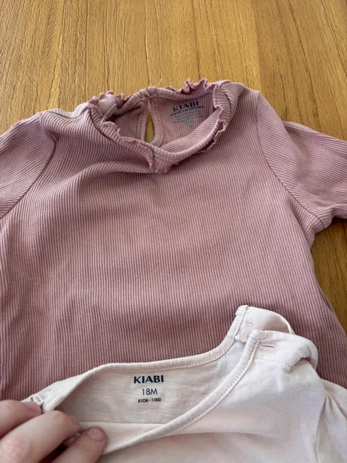 Lot 2 t-shirt manches longues - photo numéro 2
