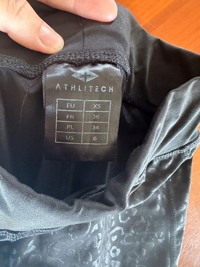 Legging de sport athlitech taille s 36 - photo numéro 7