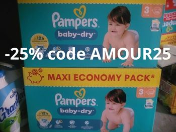 2 packs de 136 couches