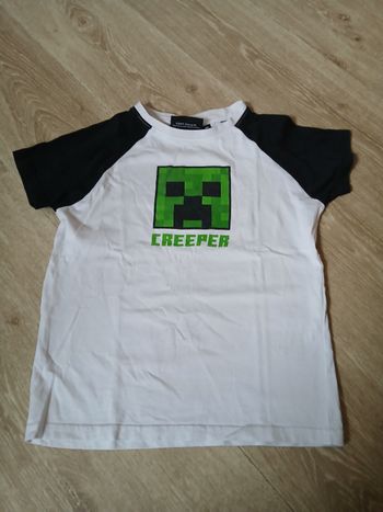 Tee shirt Minecraft 8 ans