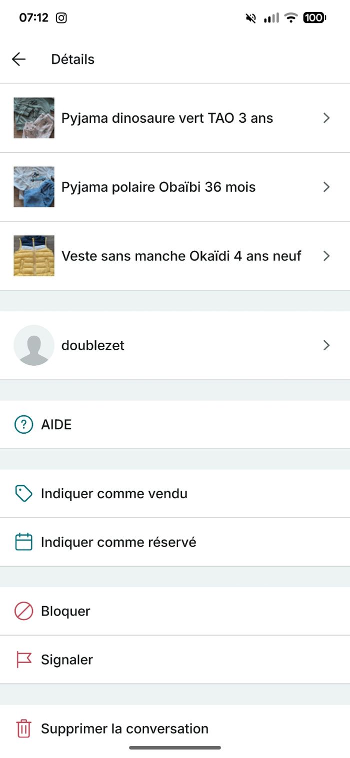 Lot veste + 2 pyjamas