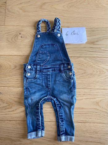 Salopette jean 6 mois