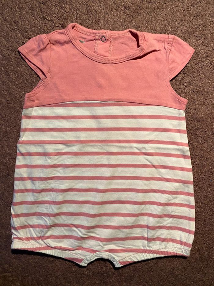 Combinaison manches courtes