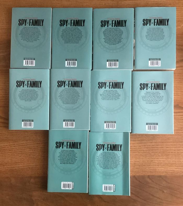 Lot Mangas SPY x FAMILY  Tomes 1 à 10 - photo numéro 4