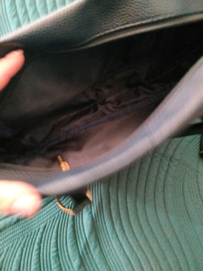 Sac à main bleu foncé - photo numéro 8