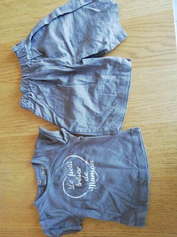 Ensemble t-shirt et pantalon été