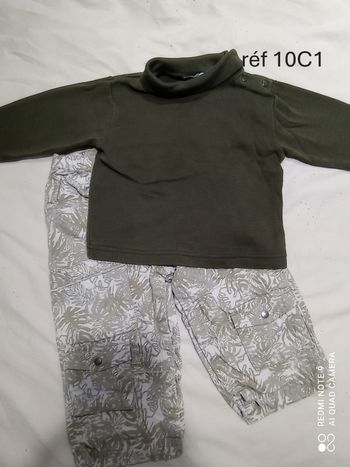 pantalon et haut de kitchoun 18 mois réf 10 C01