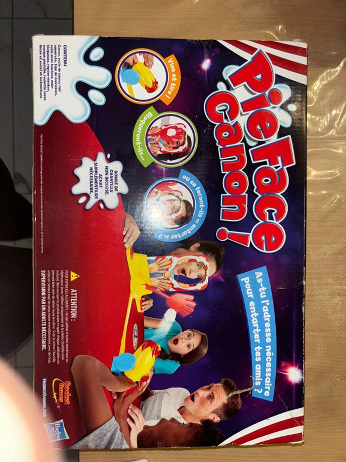 Pie face canon jeu de société neuf jamais ouvert - photo numéro 2