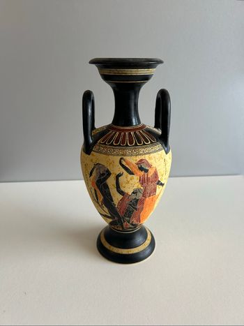 Amphore décorative grecque avec certificat – 26 cm