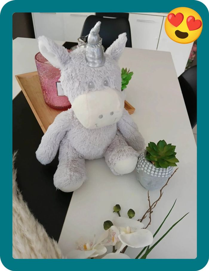 Péluche Licorne Atmosphèra🌿🎁 - photo numéro 6