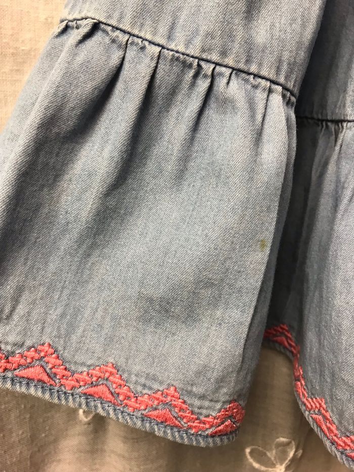 Robe en jeans souple 2 ans Pocopiano - photo numéro 2