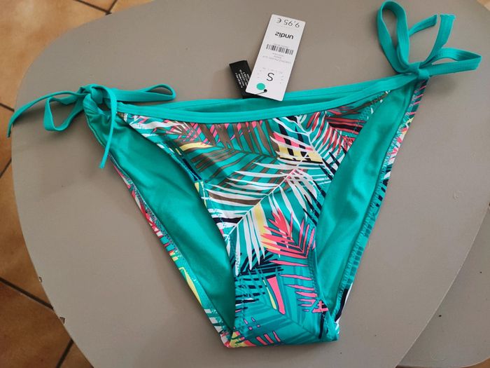 Bas de maillot de bain tropical multicolore – NEUF avec étiquette 🌴