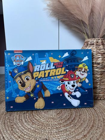 🎉 Calendrier de l’Avent Pat’Patrouille + Papeterie Surprise – Neuf sous blister
