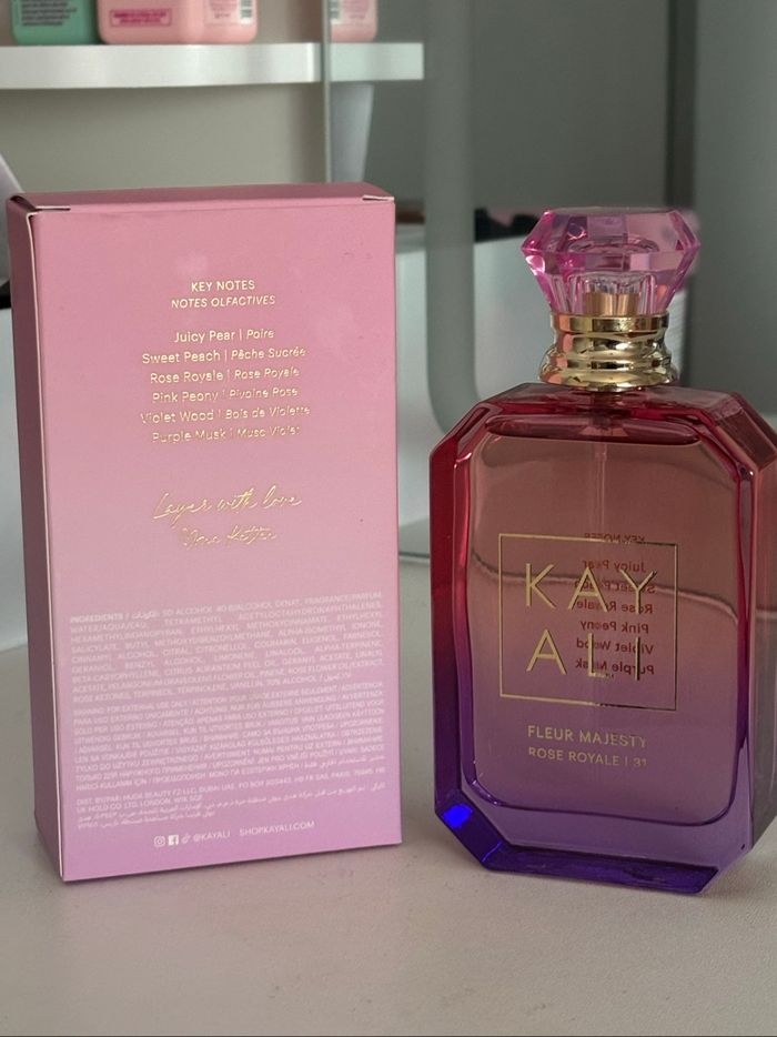Eau de parfum Kayali Fleur Majesty rose royale 100 ML - photo numéro 2