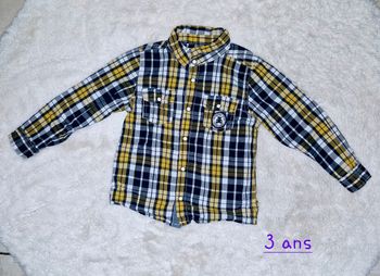 Chemise Lulu Castagnette garçon 3 ans