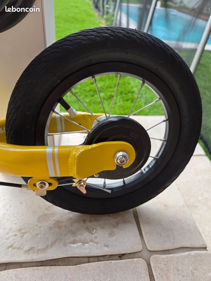 Draisienne jaune / Gibus / bon état - photo numéro 9