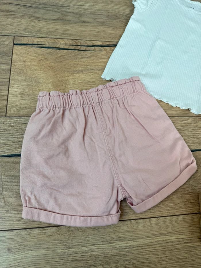 Lot 2 pièces fille 3/4 ans H&M et Gemo - photo numéro 5