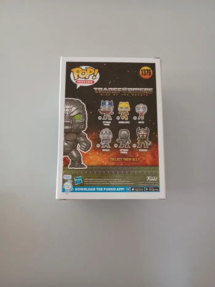 Funko pop transformers Optimus primal - photo numéro 3