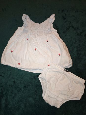 #robe été bébé fille 3 mois #