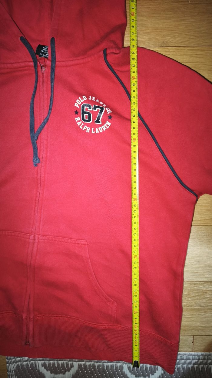 Sweat à capuche ralph lauren taille xl - photo numéro 7