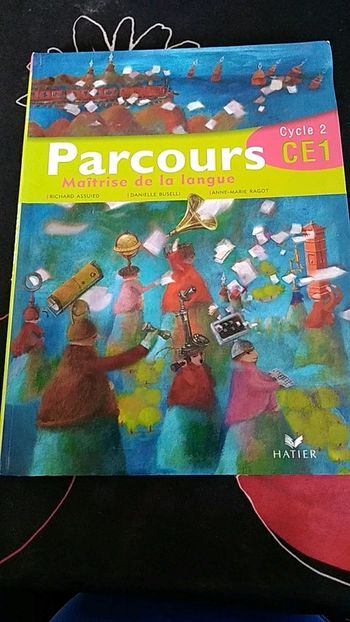 Manuel de français Parcours maîtrise de la langue ce1