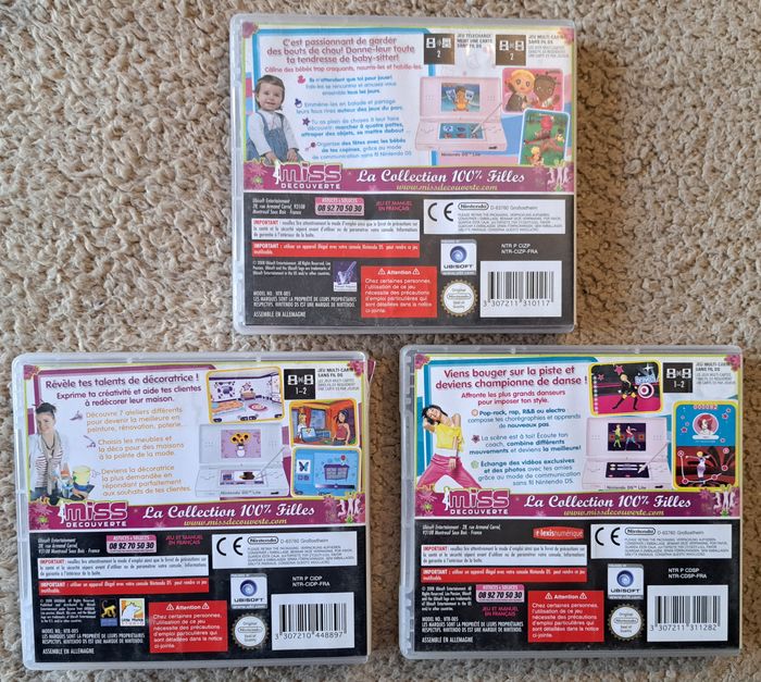 🎮 Lot de 3 jeux Léa Passion FRA Nintendo DS - photo numéro 3