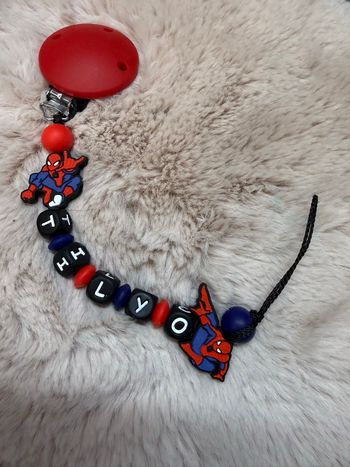 Attache tétine Spiderman 