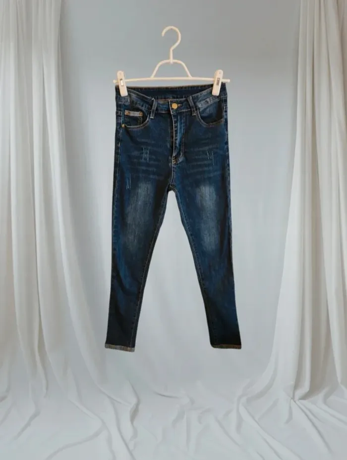 Jeans skinny délavé taille 36