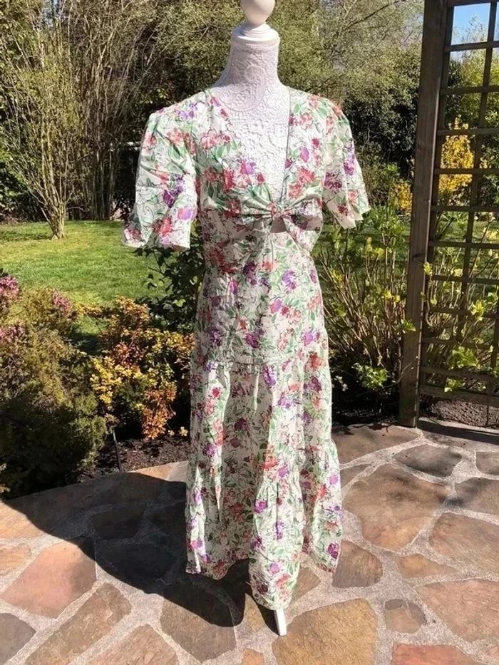 Robe Zara imprimée neuve taille M - photo numéro 4