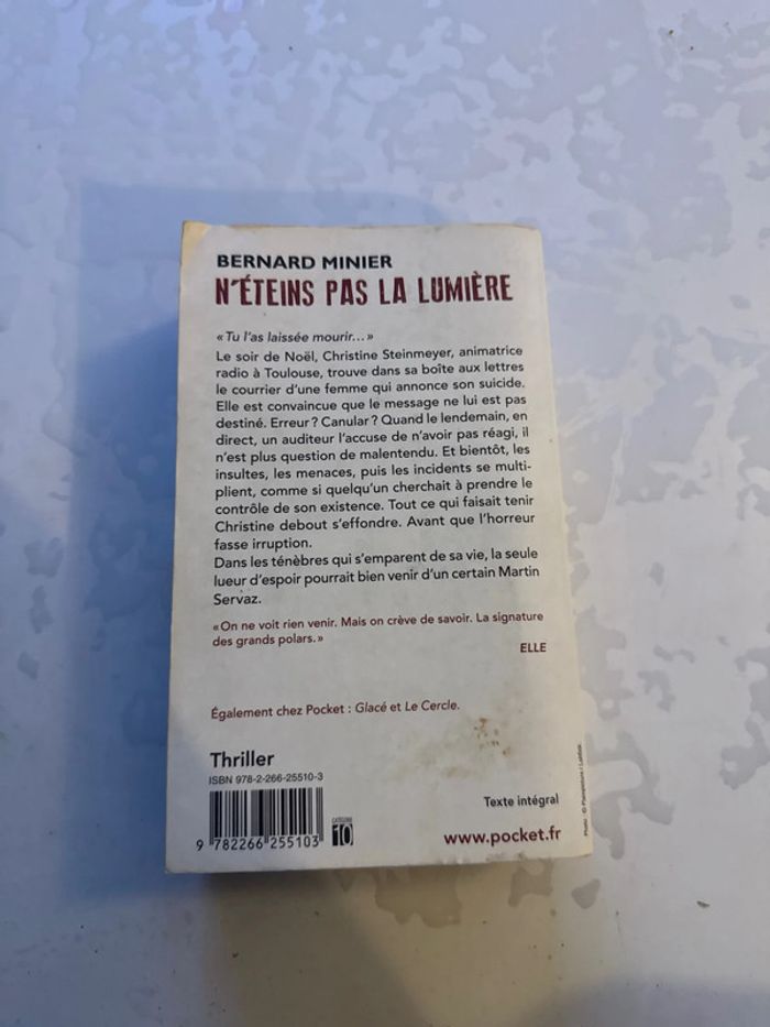 Livre n’éteins pas la lumière - Bernard minier - photo numéro 7