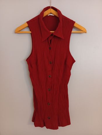 Débardeur bordeaux t36/38