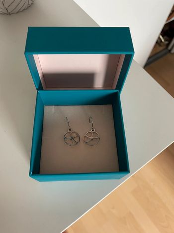 Boucles d’oreilles argentées Les Georgettes