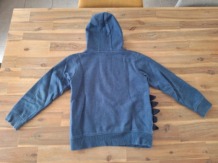 Sweat à capuche dino Vertbaudet 8 ans - photo numéro 2