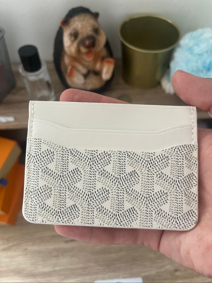Porte carte goyard blanc - photo numéro 4