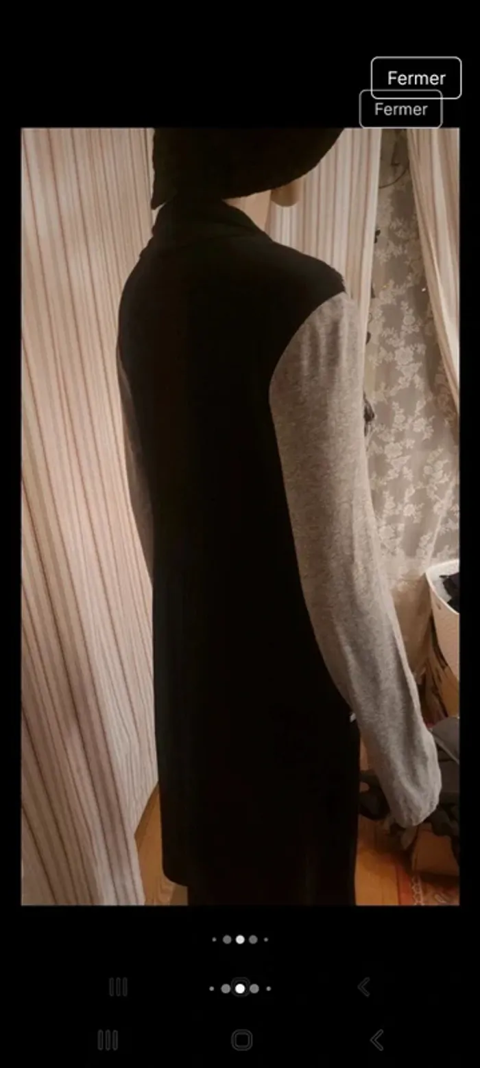 Jolie Robe Taifun noire et gris fr/be 42 - photo numéro 10