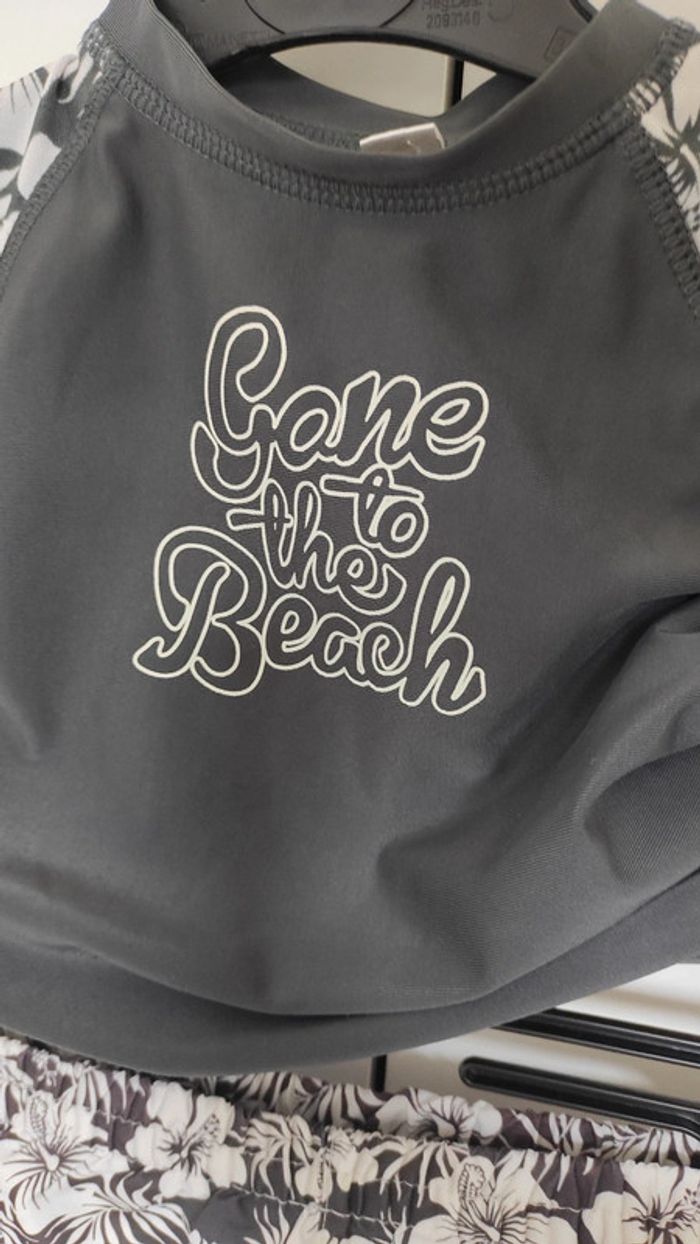 Ensemble de plage Tee shirt UV - photo numéro 3