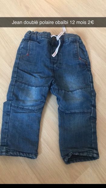 Pantalon doublé polaire